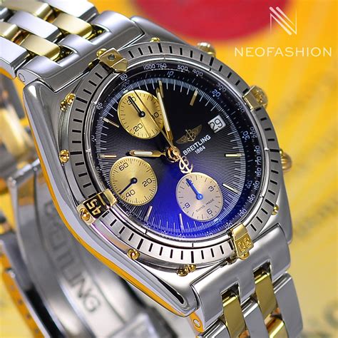 original breitling chronomat gold steel|Breitling Chronomat 18k gold.